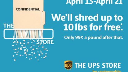 Spring Clean Your Documents with Free Shredding Services at UPS Store 0906!