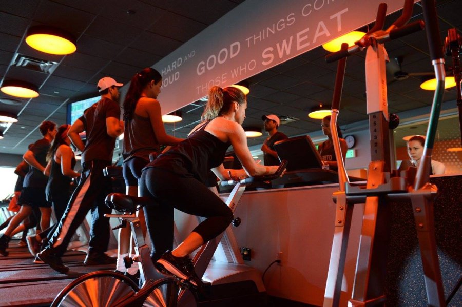 Orange Theory interior