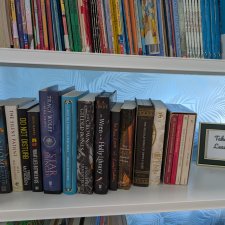 A&J Pharmacy Lending Library in BayTowne Plaza close up