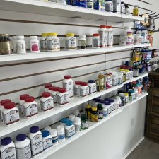 A&J Pharmacy Interior Shelves in BayTowne Plaza