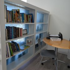 A&J Pharmacy Lending Library in BayTowne Plaza