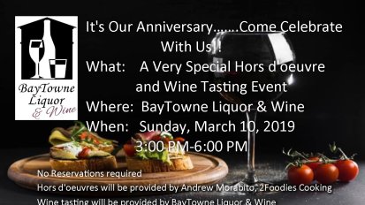 Come celebrate our anniversary with us!