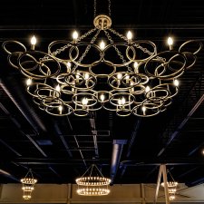 Lighting fixtures at Evento East
