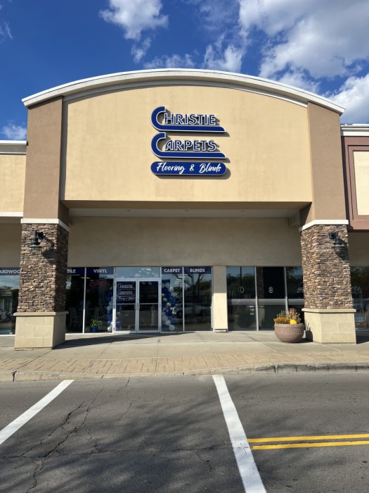 Christie's Carpets Exterior in BayTowne Plaza