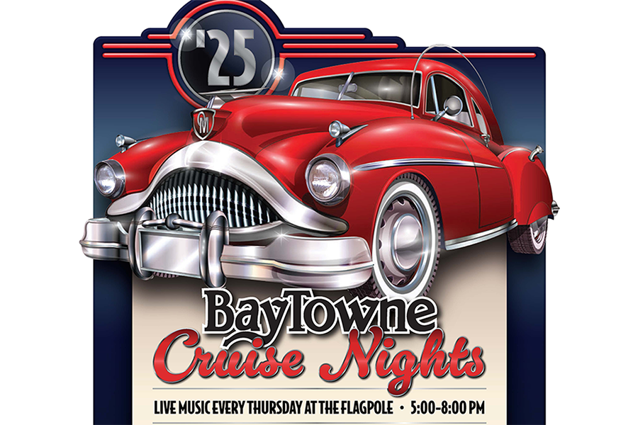 Car Cruise Returns to BayTowne Plaza Once Again for Summer '25